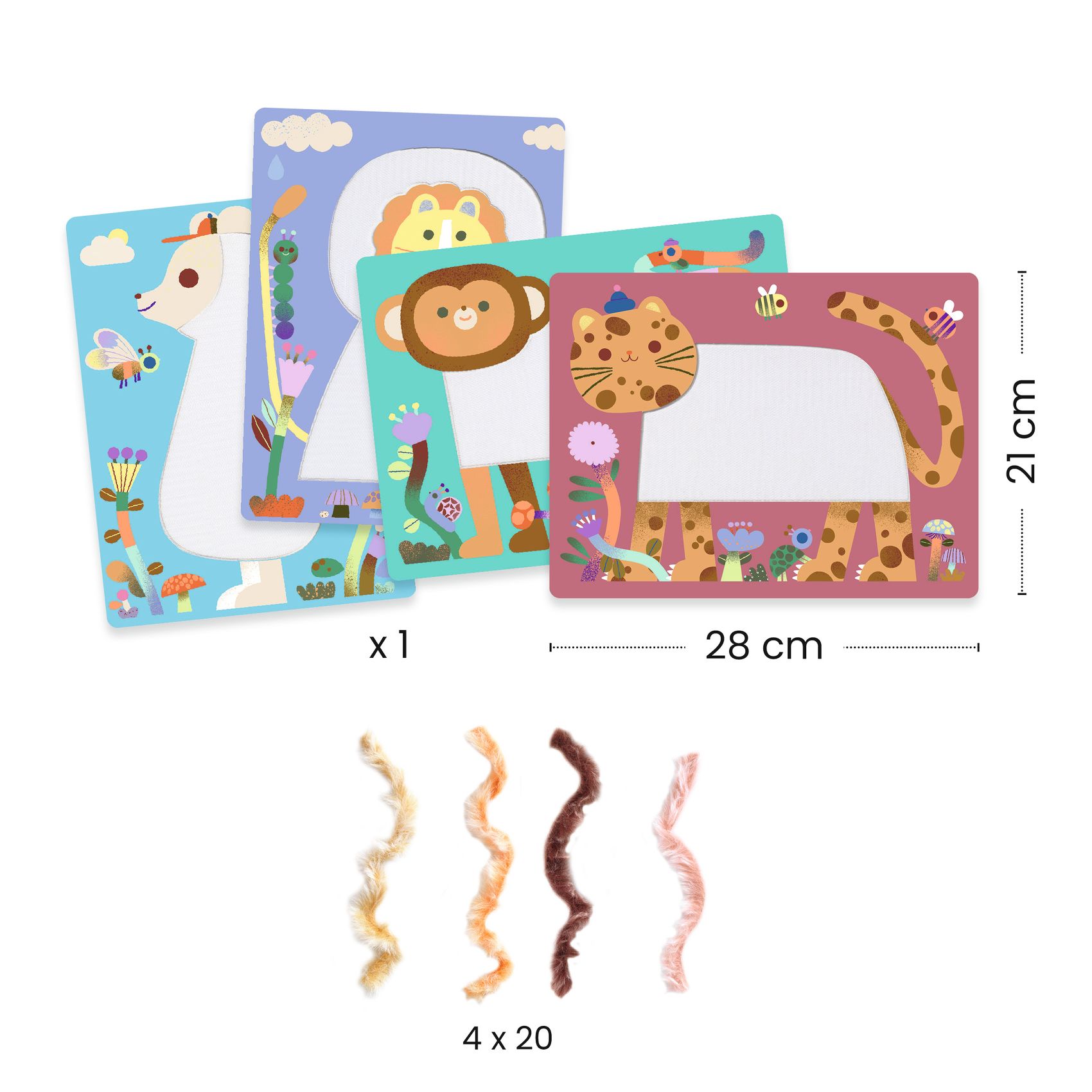 Wool & Velcro - Fluffy friends!