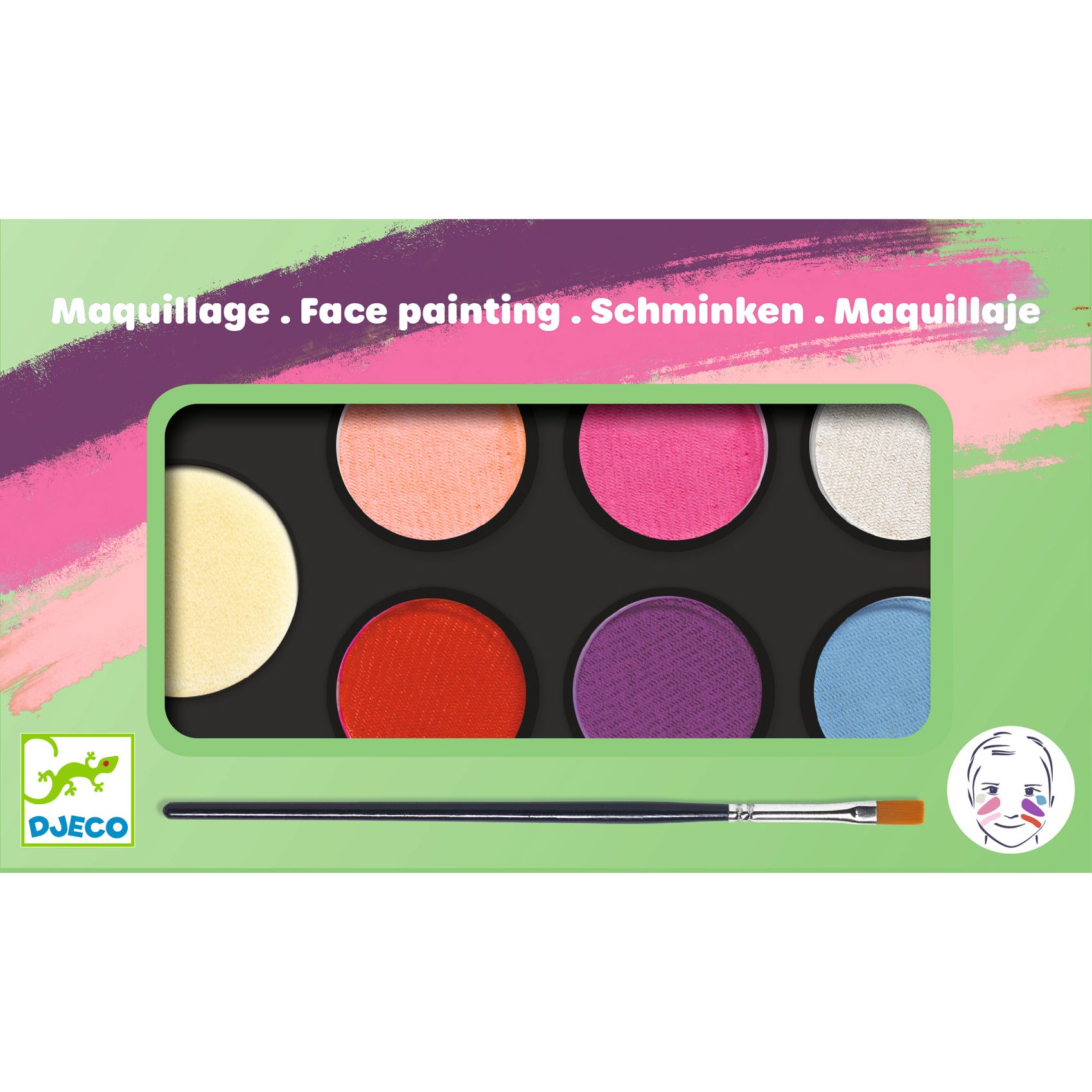 Palette 6 colours - Sweet