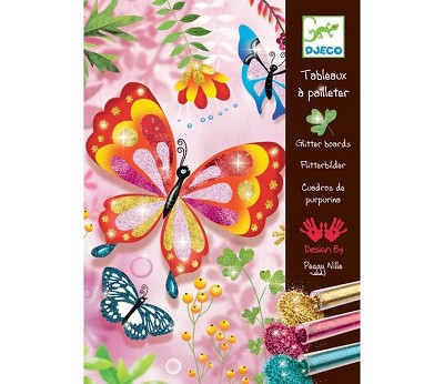 Glitter butterflies