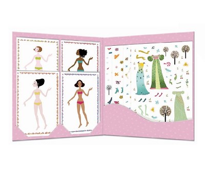 Paper dolls - Dresses through the seasons