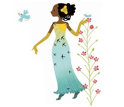 Paper dolls - Dresses through the seasons