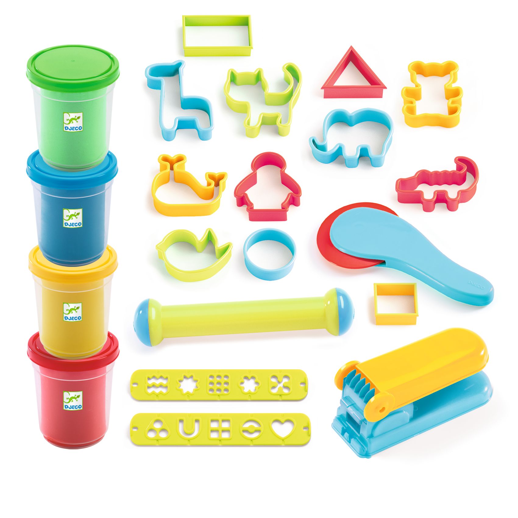 Introduction to dough 4 tubes / 21 tools