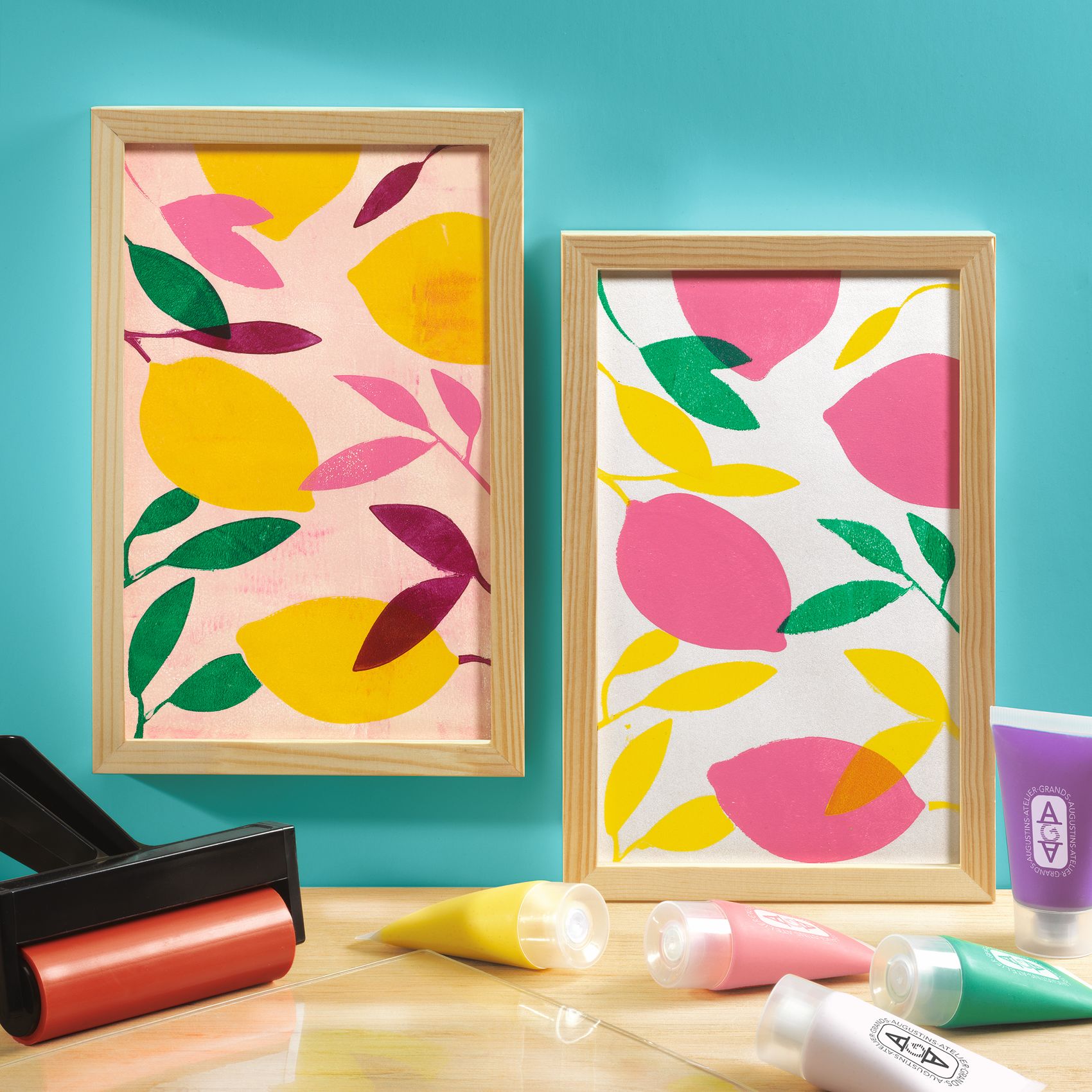 Atelier 46, Gel Printing