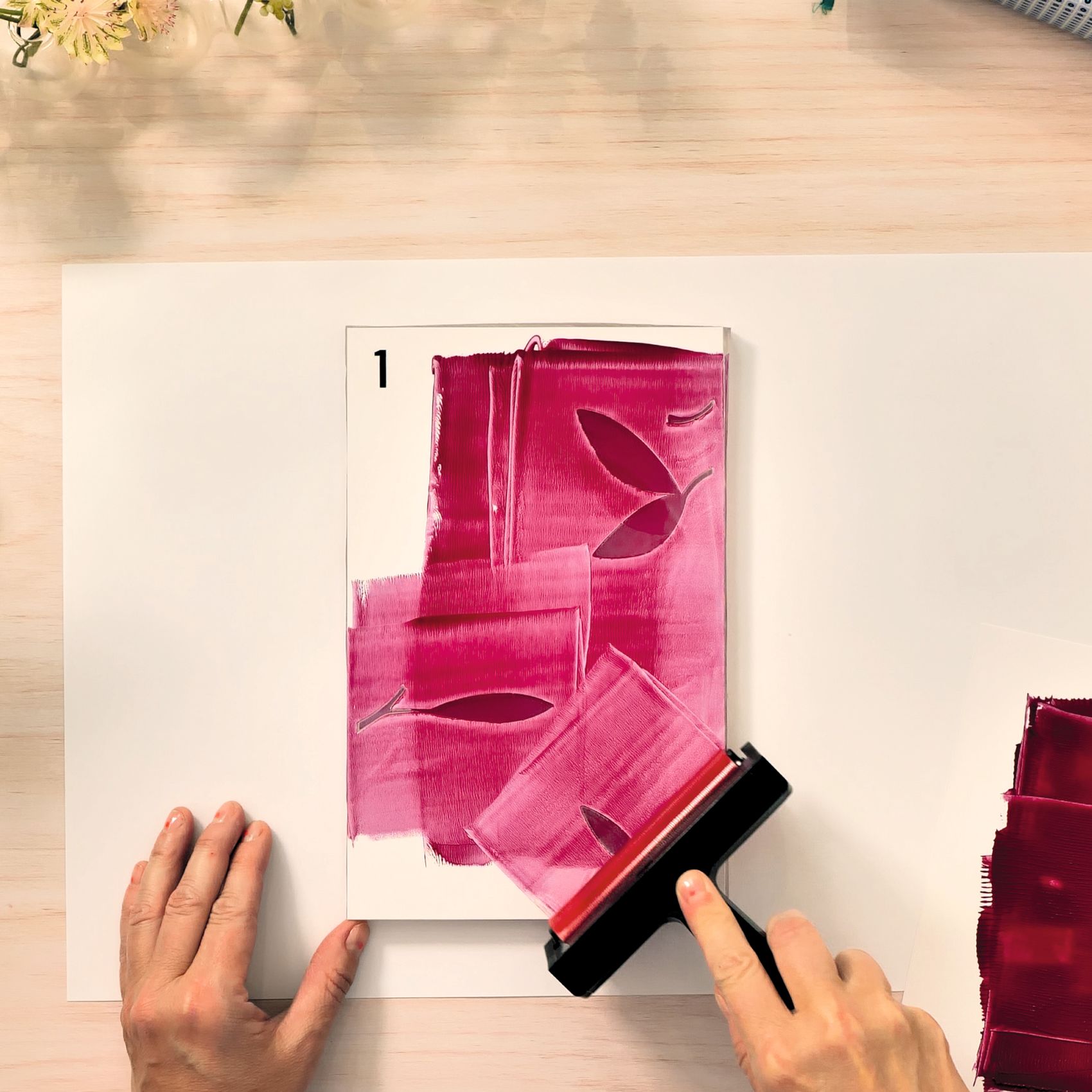 Atelier 46, Gel Printing