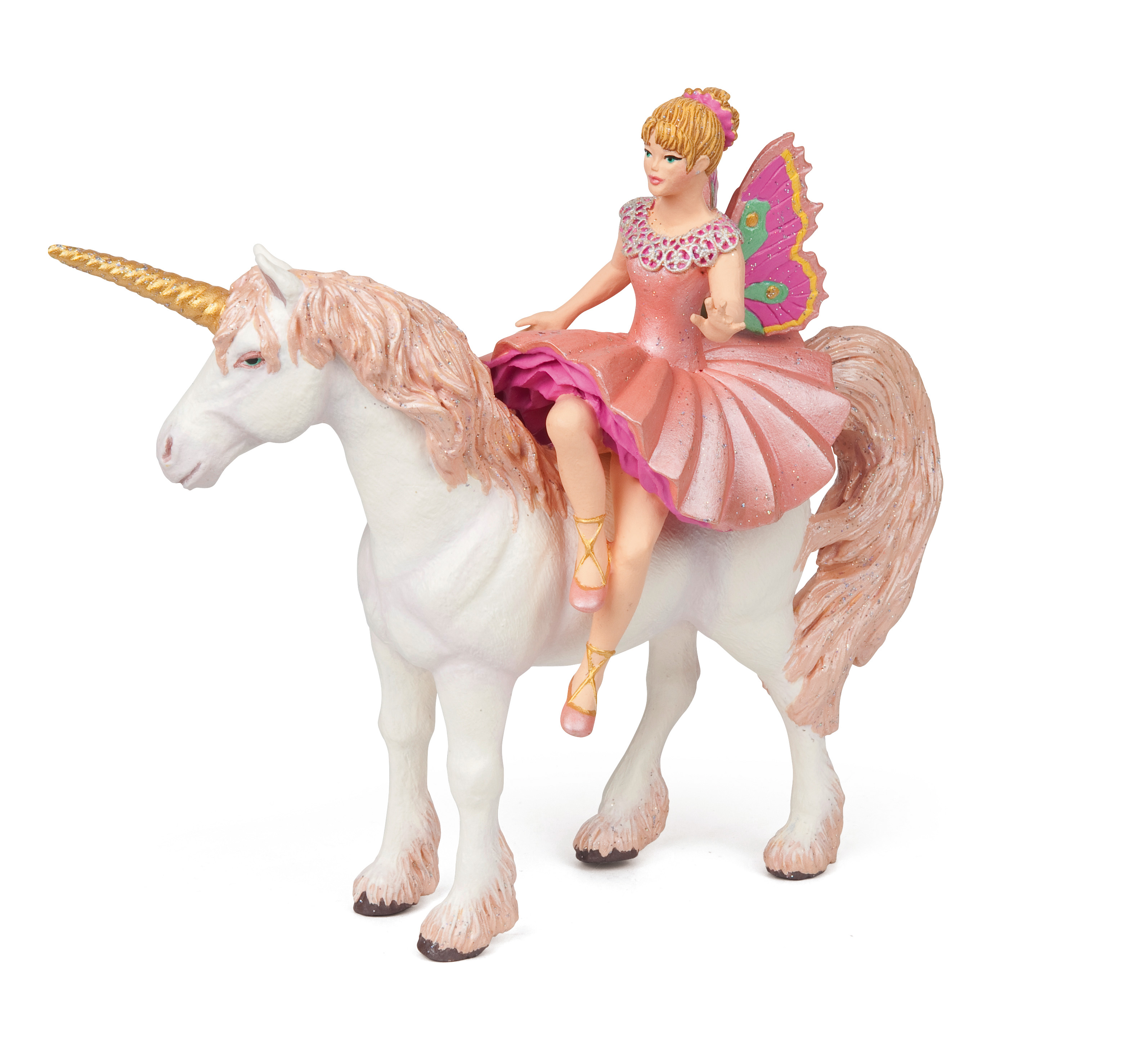 Elf ballerina and her unicorn
