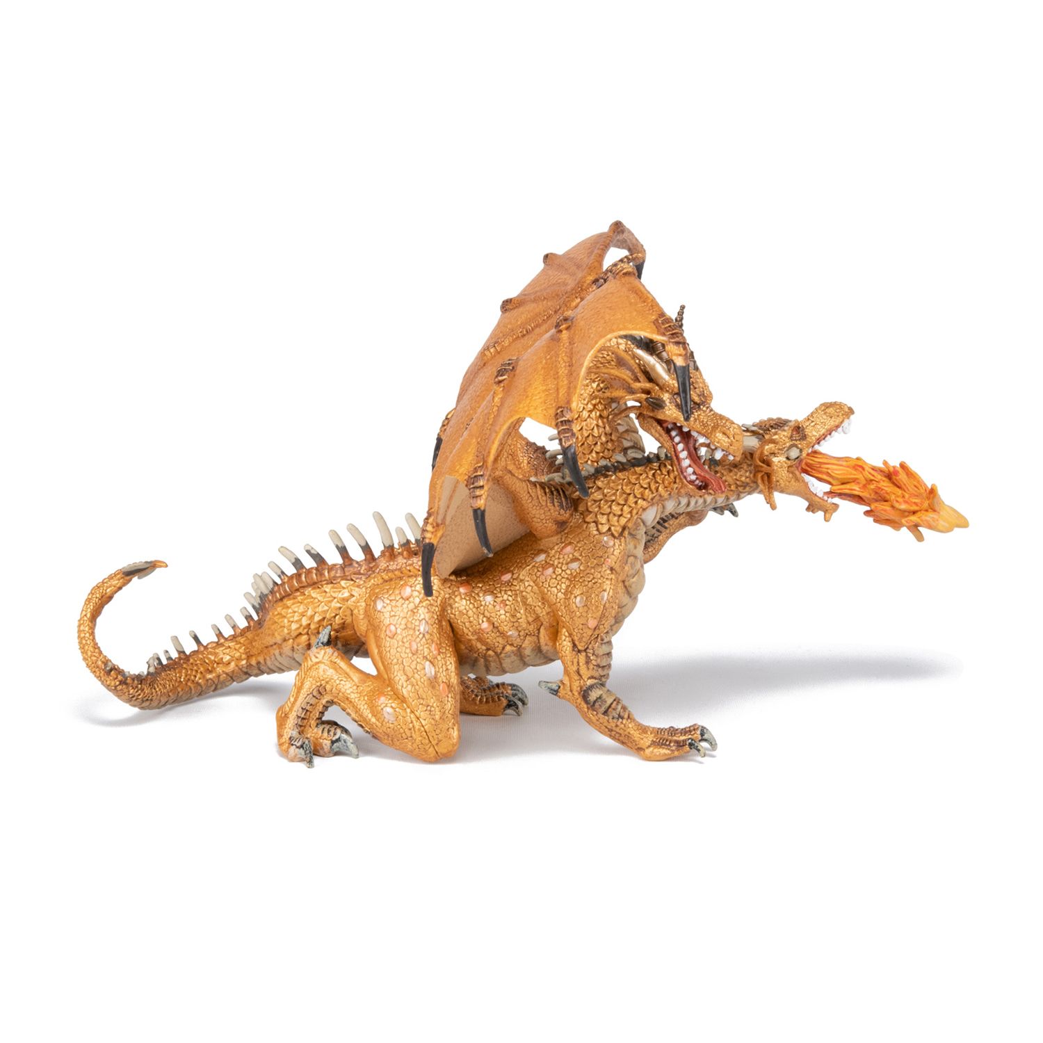 Gold two headed dragon