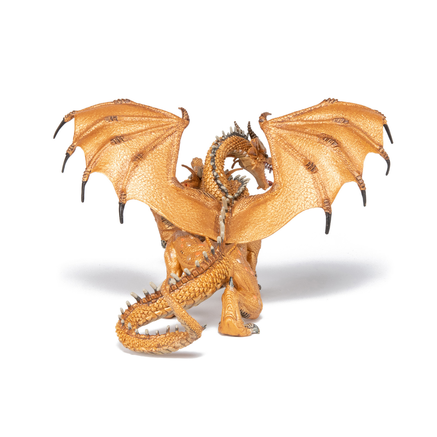 Gold two headed dragon