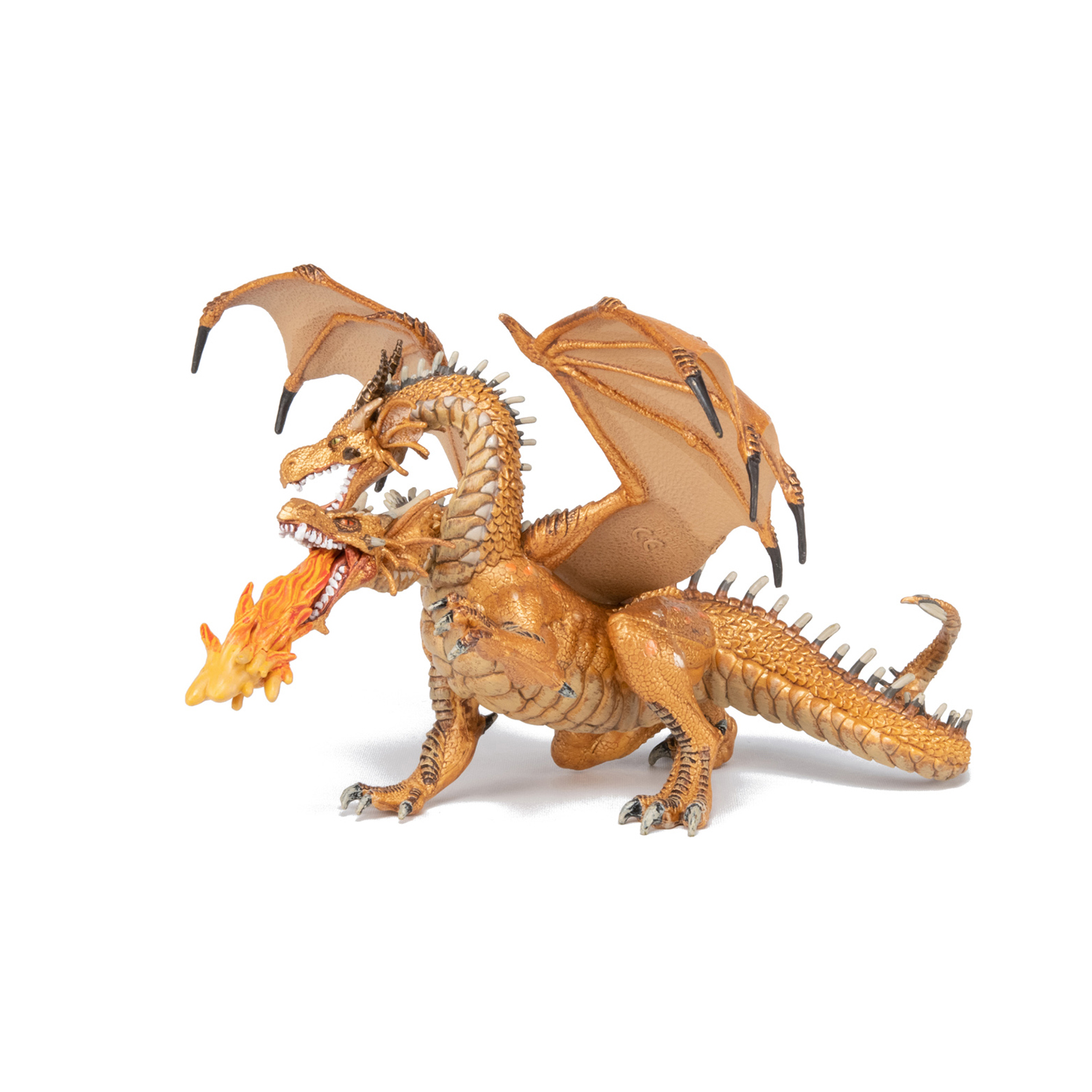 Gold two headed dragon