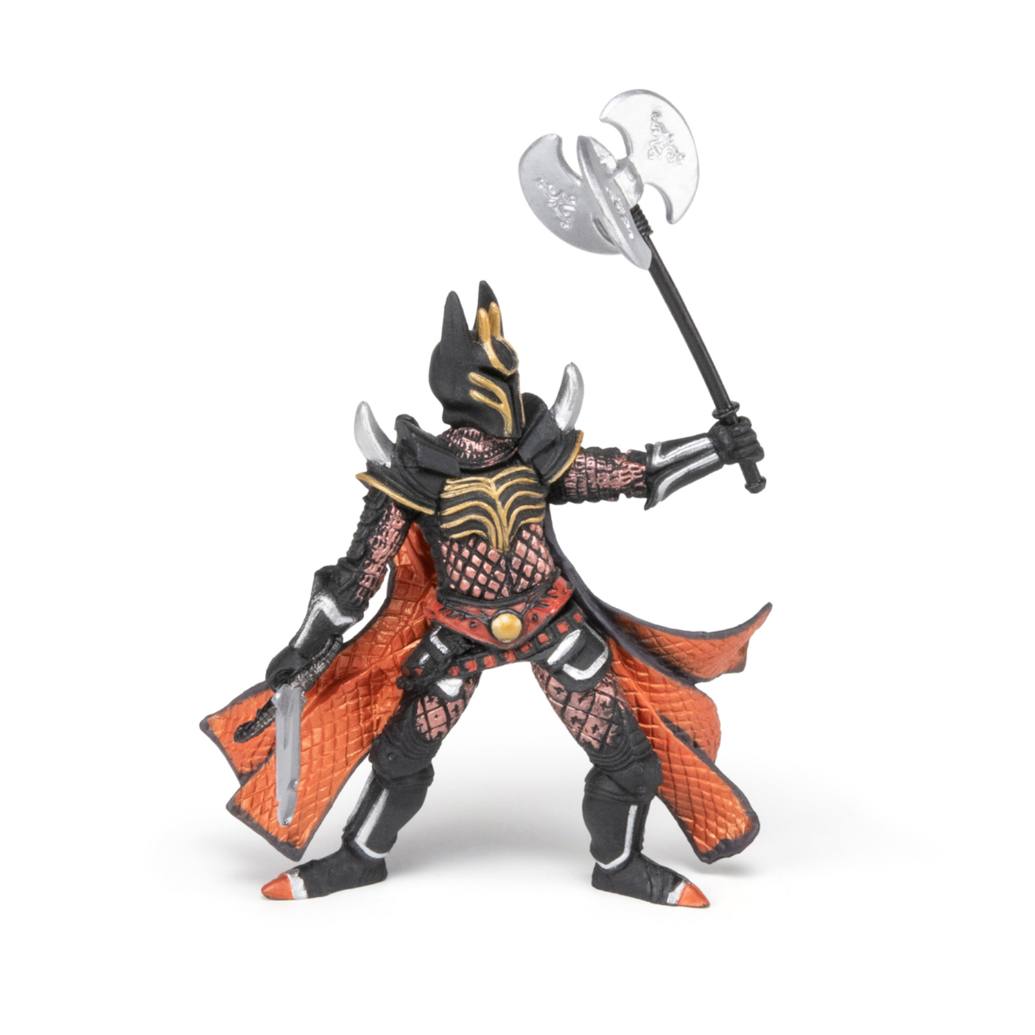 Knight with a triple battle axe