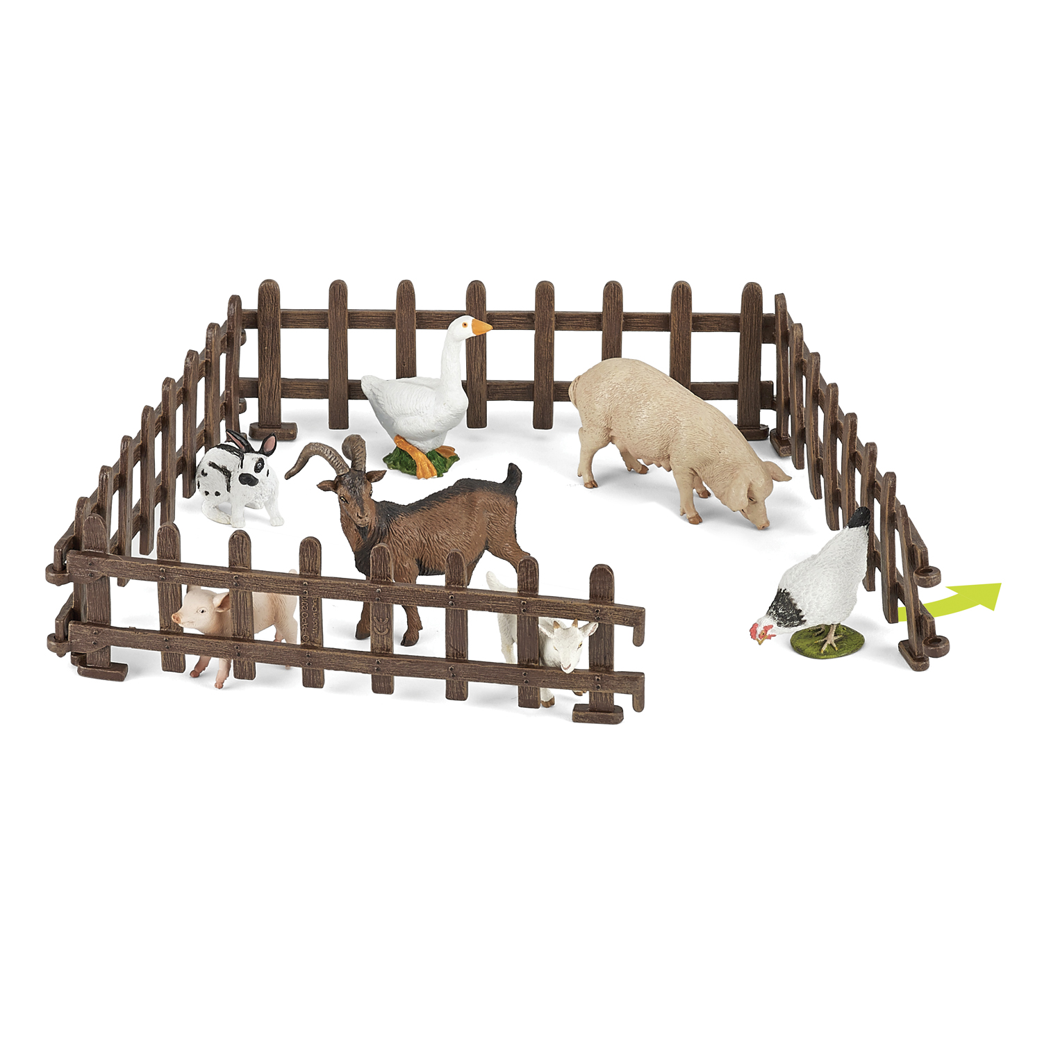 Set of fences