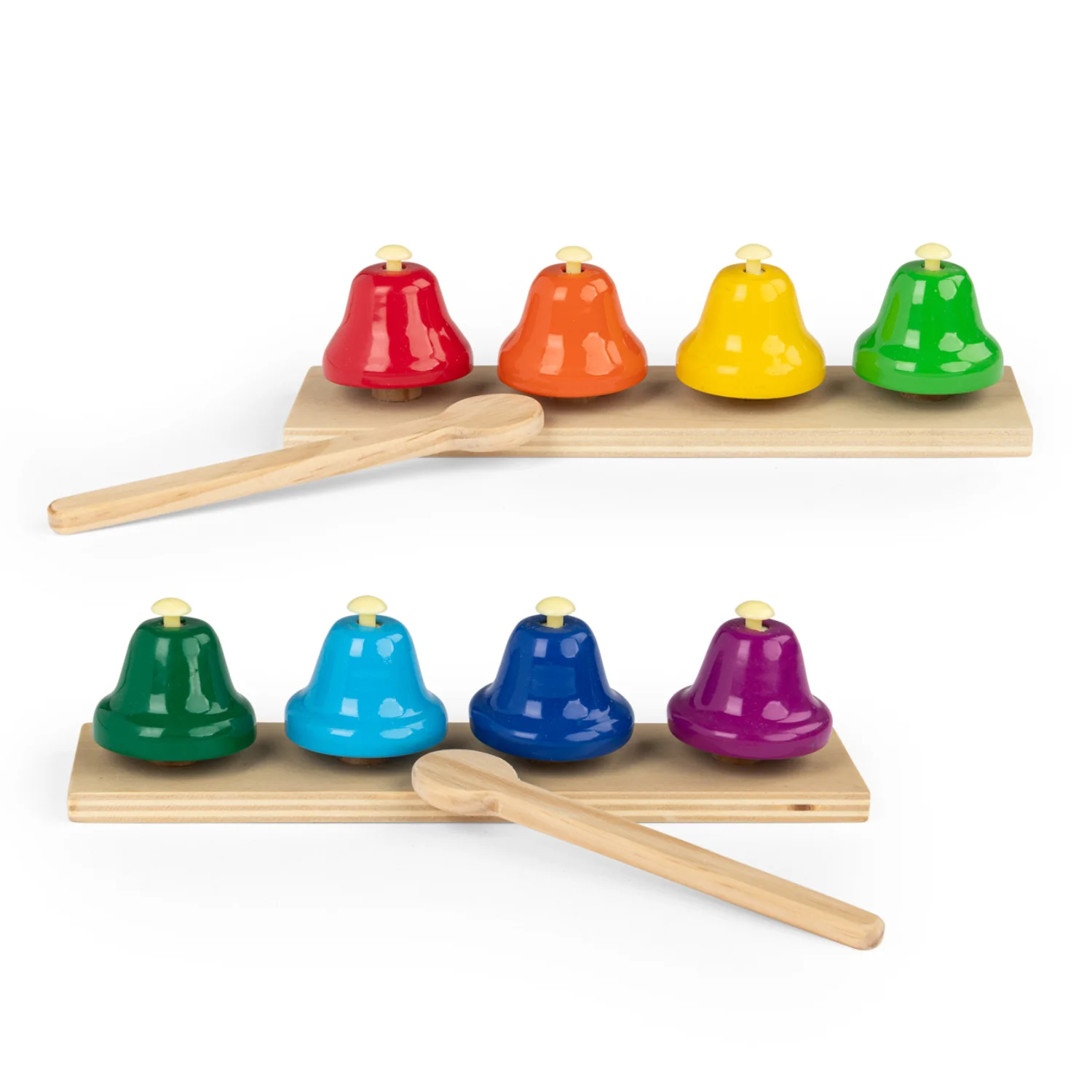 8 clochettes musicales Les Popipop