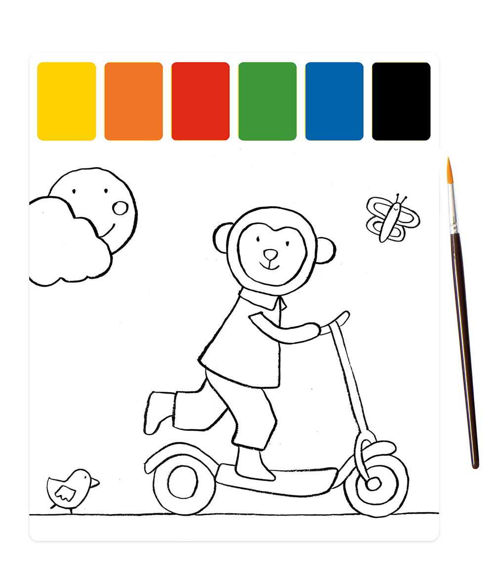 Magic palette painting Les Popipop
