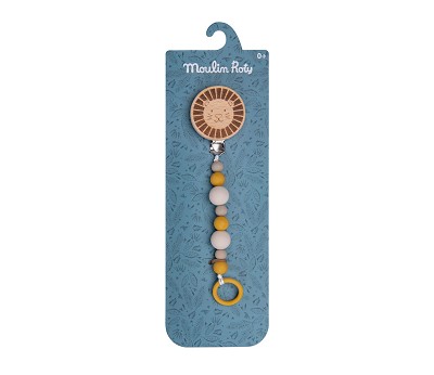Lion soother holder Sous mon Baobab