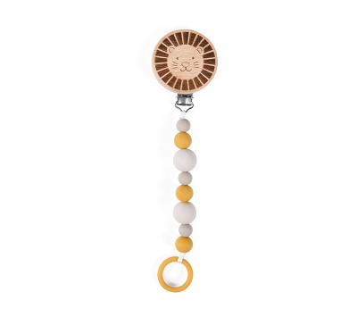 Lion soother holder Sous mon Baobab