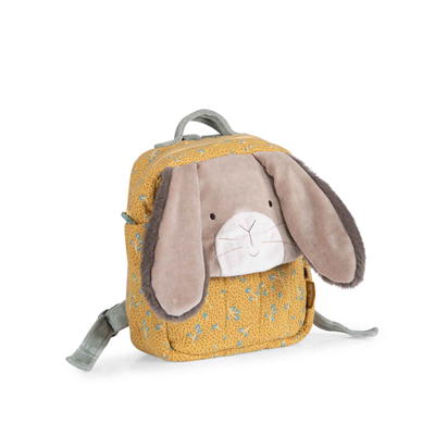 Clay rabbit backpack Trois Petits Lapins