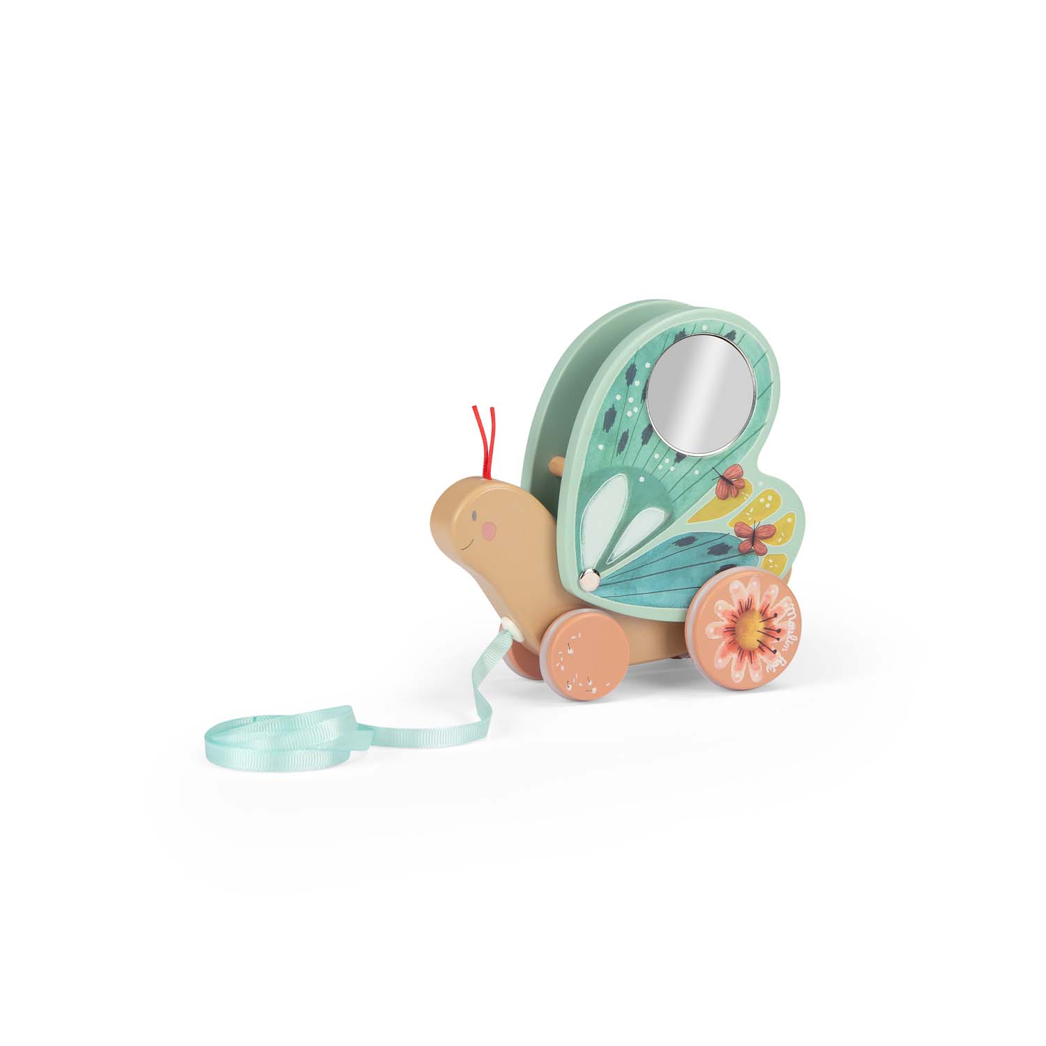 Pull-along butterfly Trois Petits Lapins