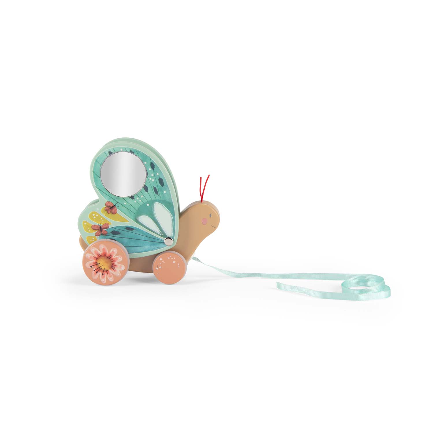Pull-along butterfly Trois Petits Lapins
