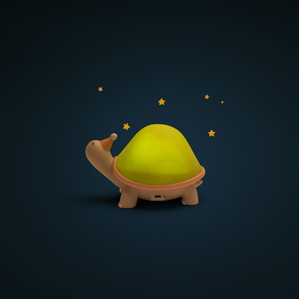 Turtle night light (USB) Trois Petits Lapins