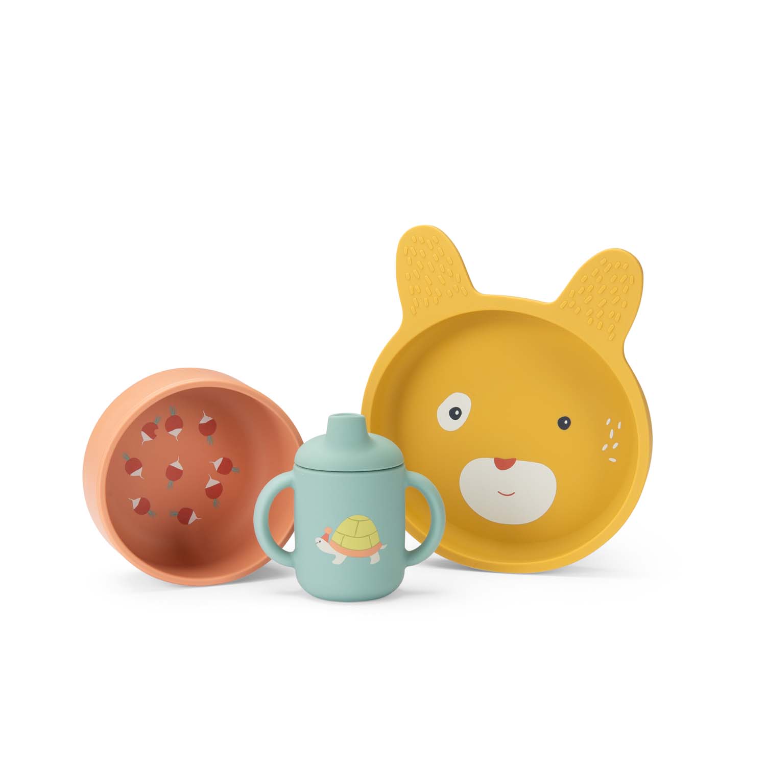 Baby dish set Trois Petits Lapins