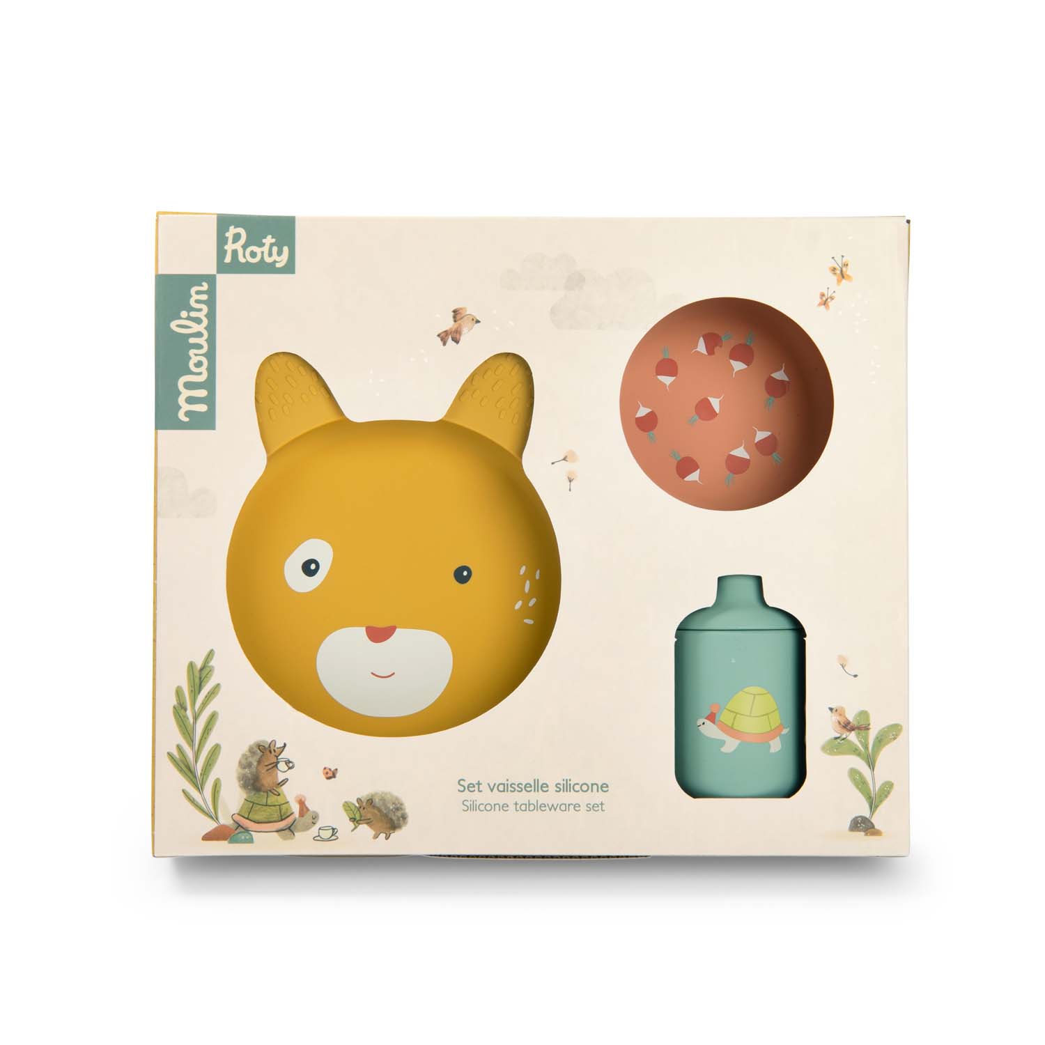 Baby dish set Trois Petits Lapins