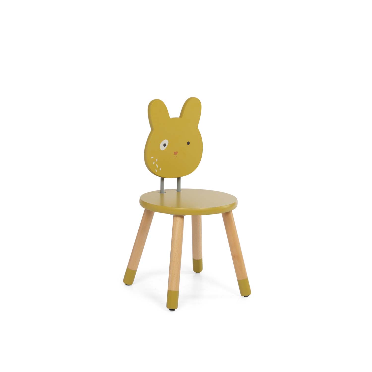 Ochre chair Trois Petits Lapins