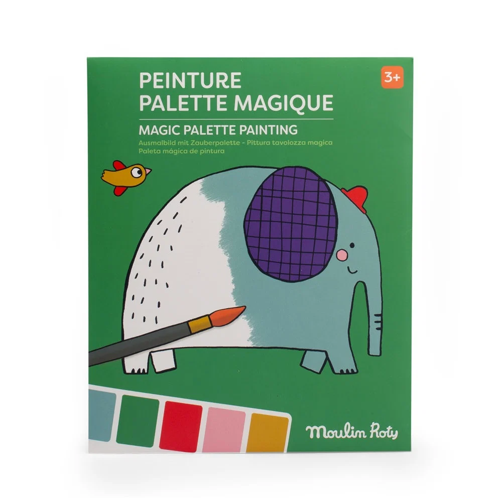 Magic palette painting Les Toupitis