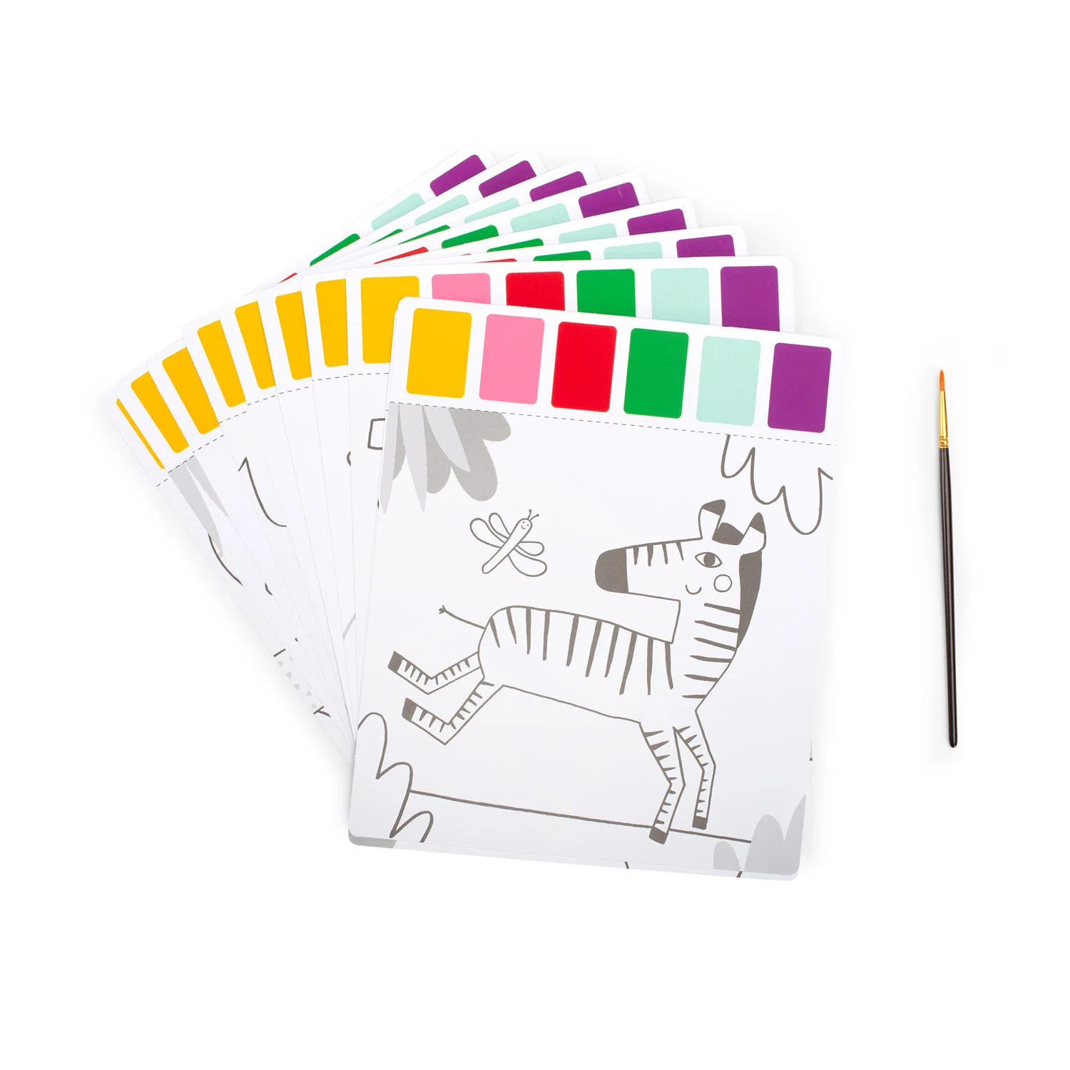 Magic palette painting Les Toupitis