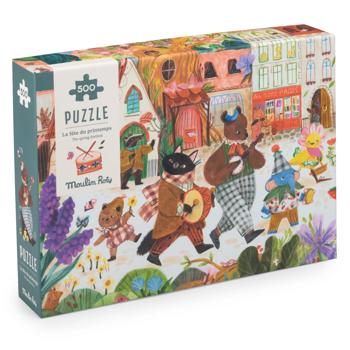 Puzzle la fête du Printemps (500 pièces) Les Minouchkas