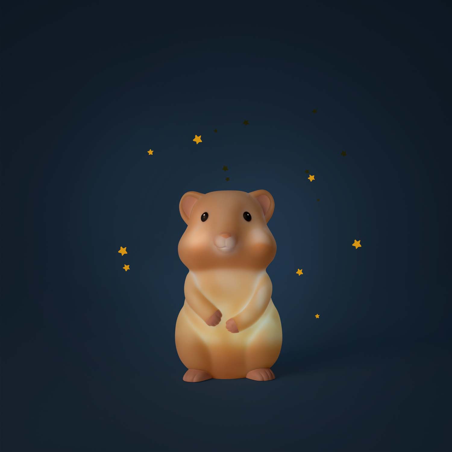 Hamster night light (USB) Puce & Pilou