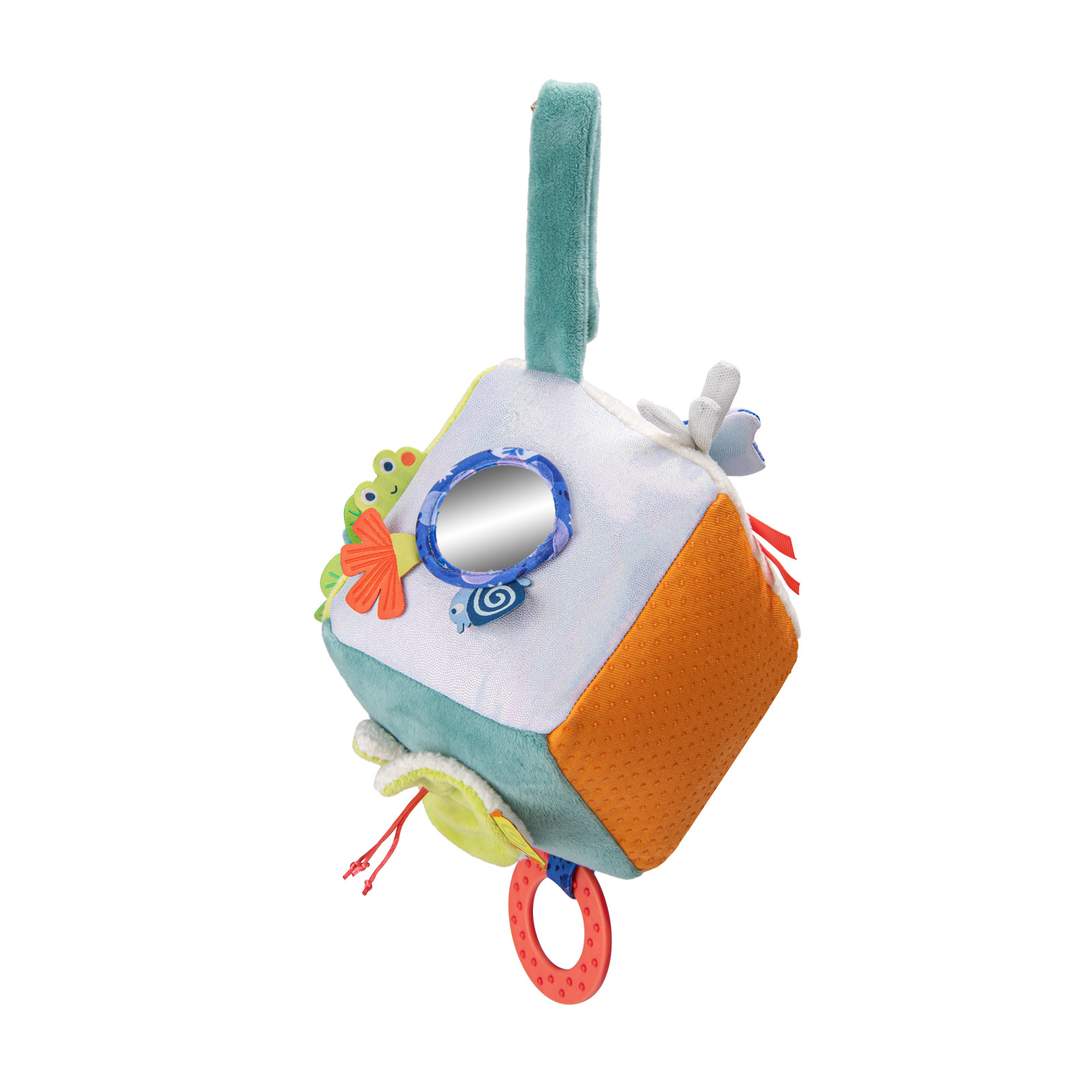 Soft activity cube La mare aux grenouilles