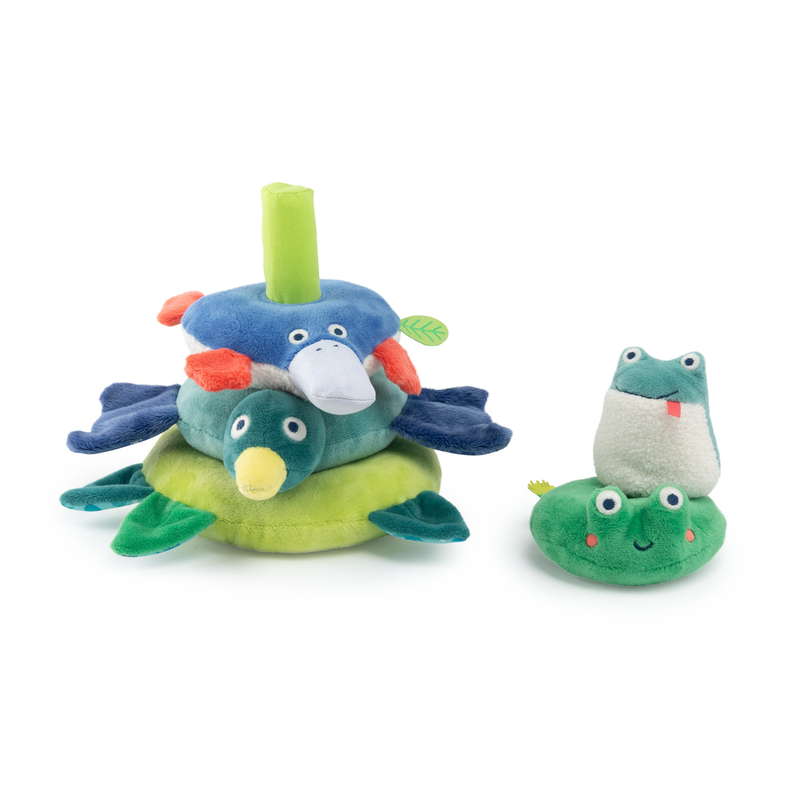 Soft stackable animals La mare aux grenouilles