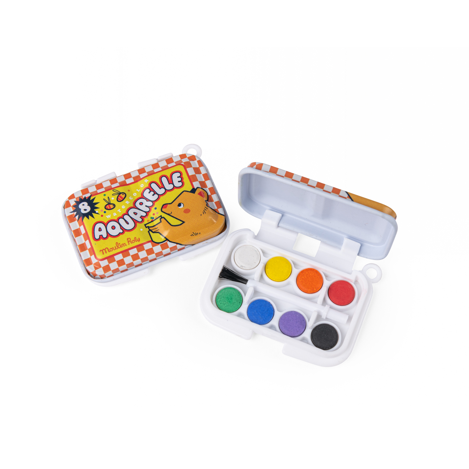Mini palette aquarelle jaune Les Petites Merveilles - HD711399