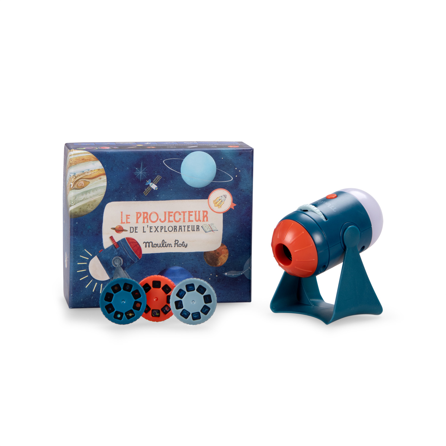 The explorers projector Le Jardin du Moulin