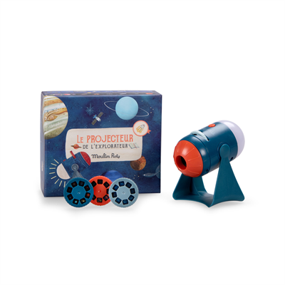 The explorers projector Le Jardin du Moulin