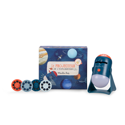 The explorers projector Le Jardin du Moulin