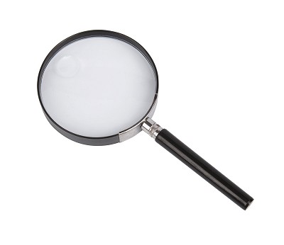 Magnifying glass Le jardin du moulin