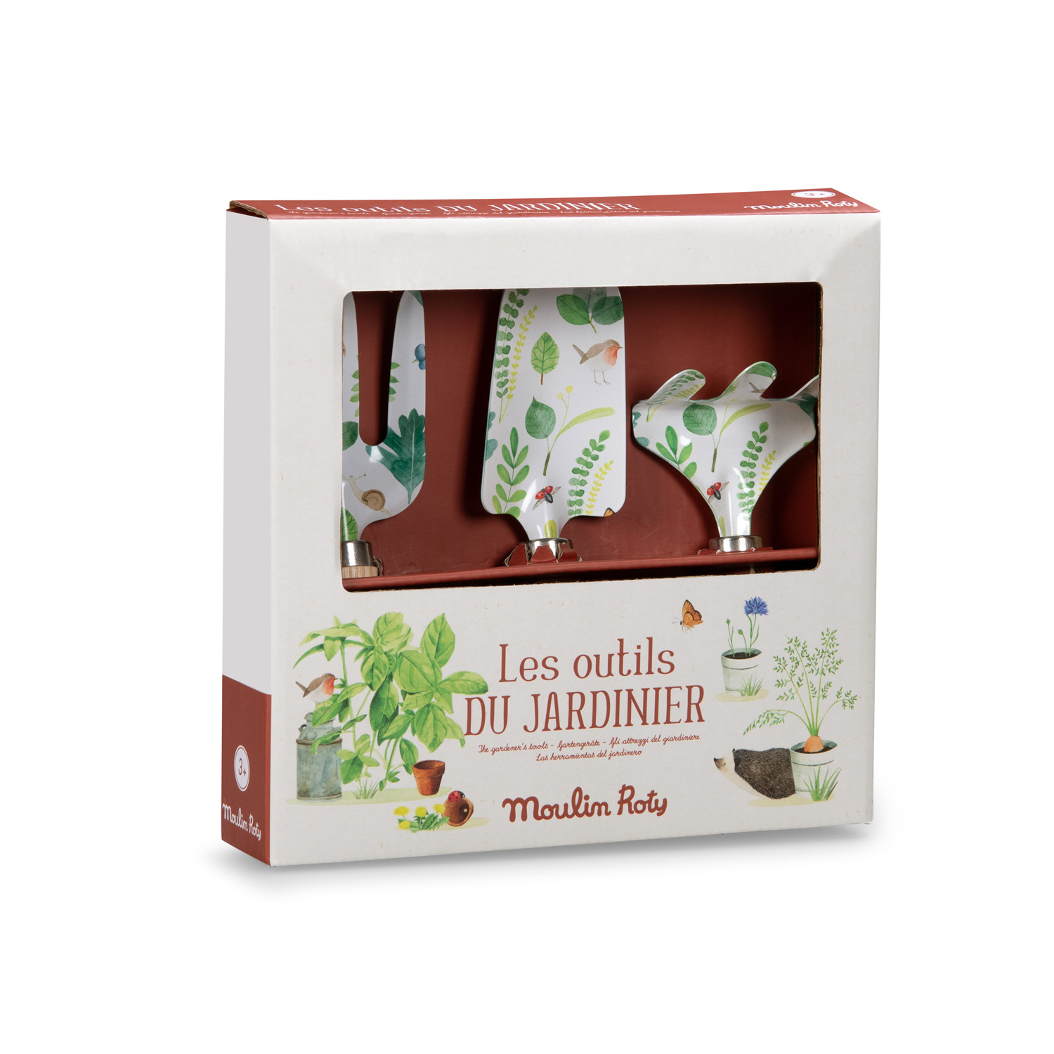 Set of 3 gardening tools Le Jardin du Moulin