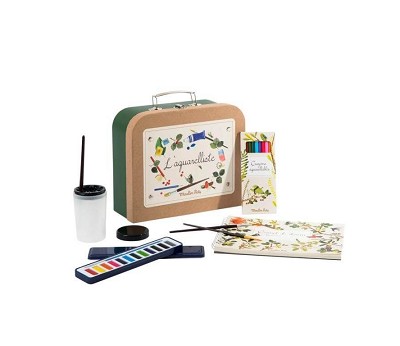 Watercolour artist case Le jardin du moulin