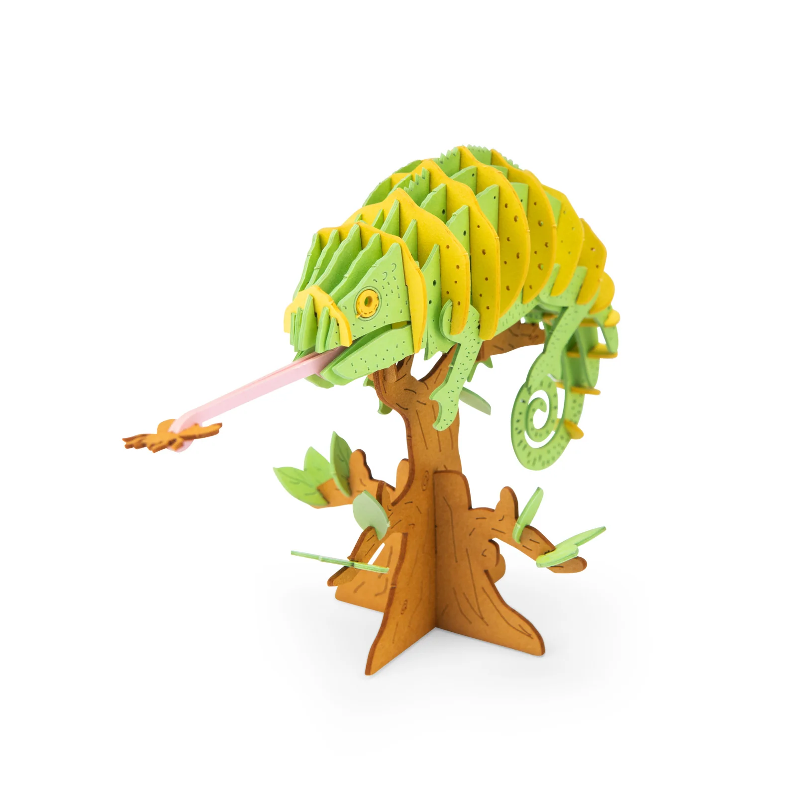 Chameleon 3D puzzle Tout autour du monde