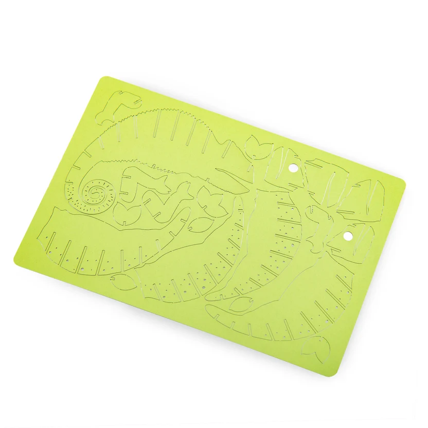 Chameleon 3D puzzle Tout autour du monde