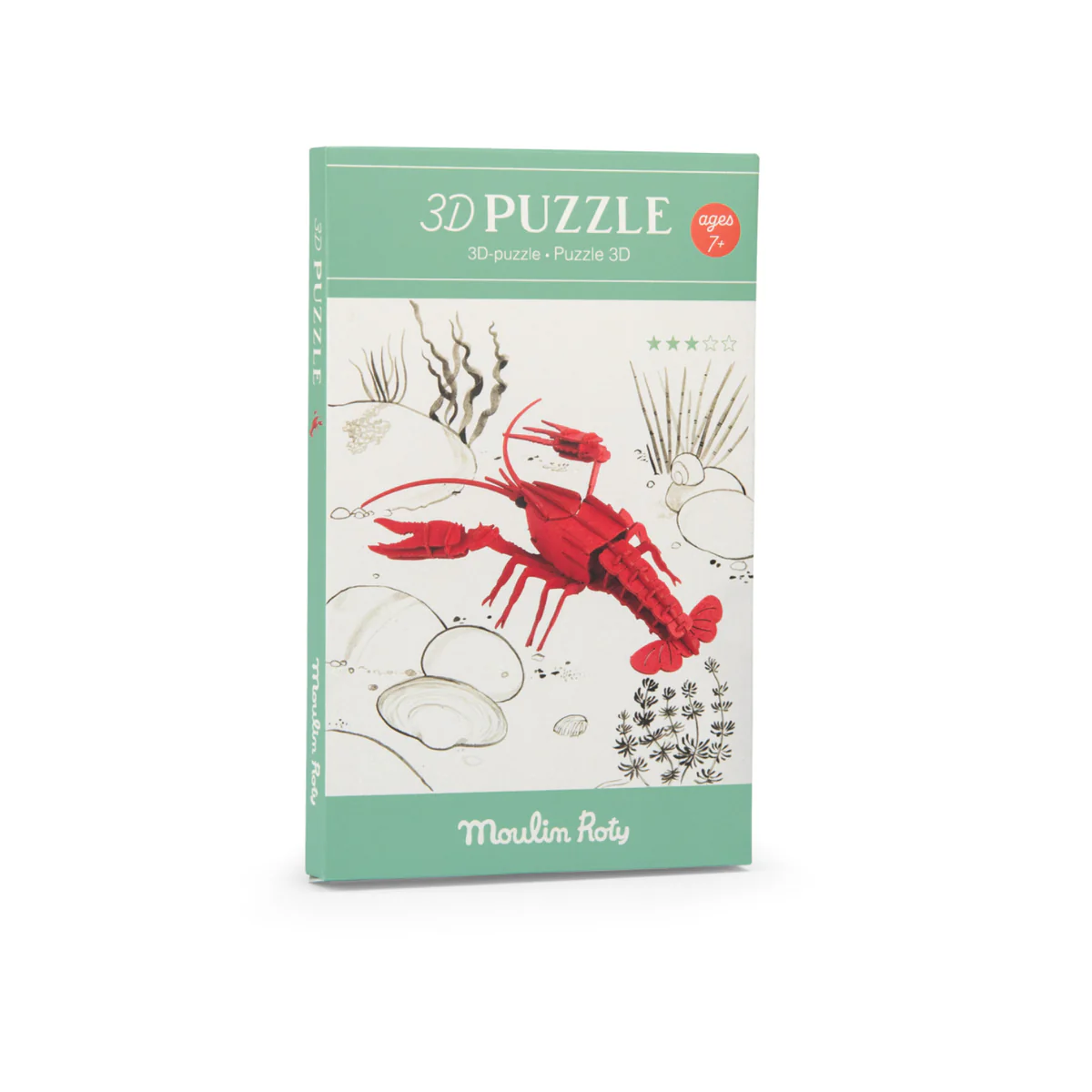 Crayfish 3D puzzle Tout autour du monde