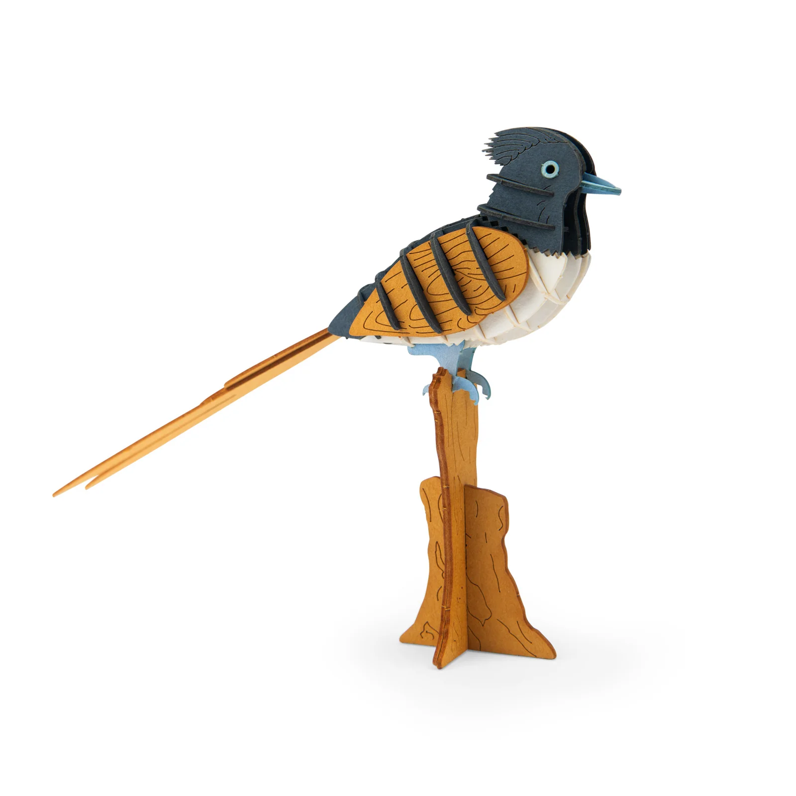 Indian paradise flycatcher 3D puzzle Tout autour du monde