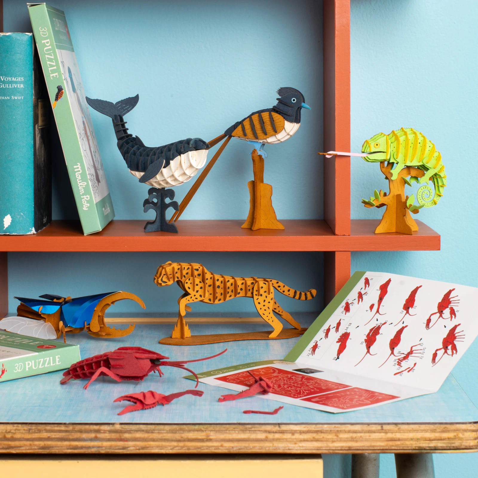 Hercules beetle 3D puzzle Tout autour du monde