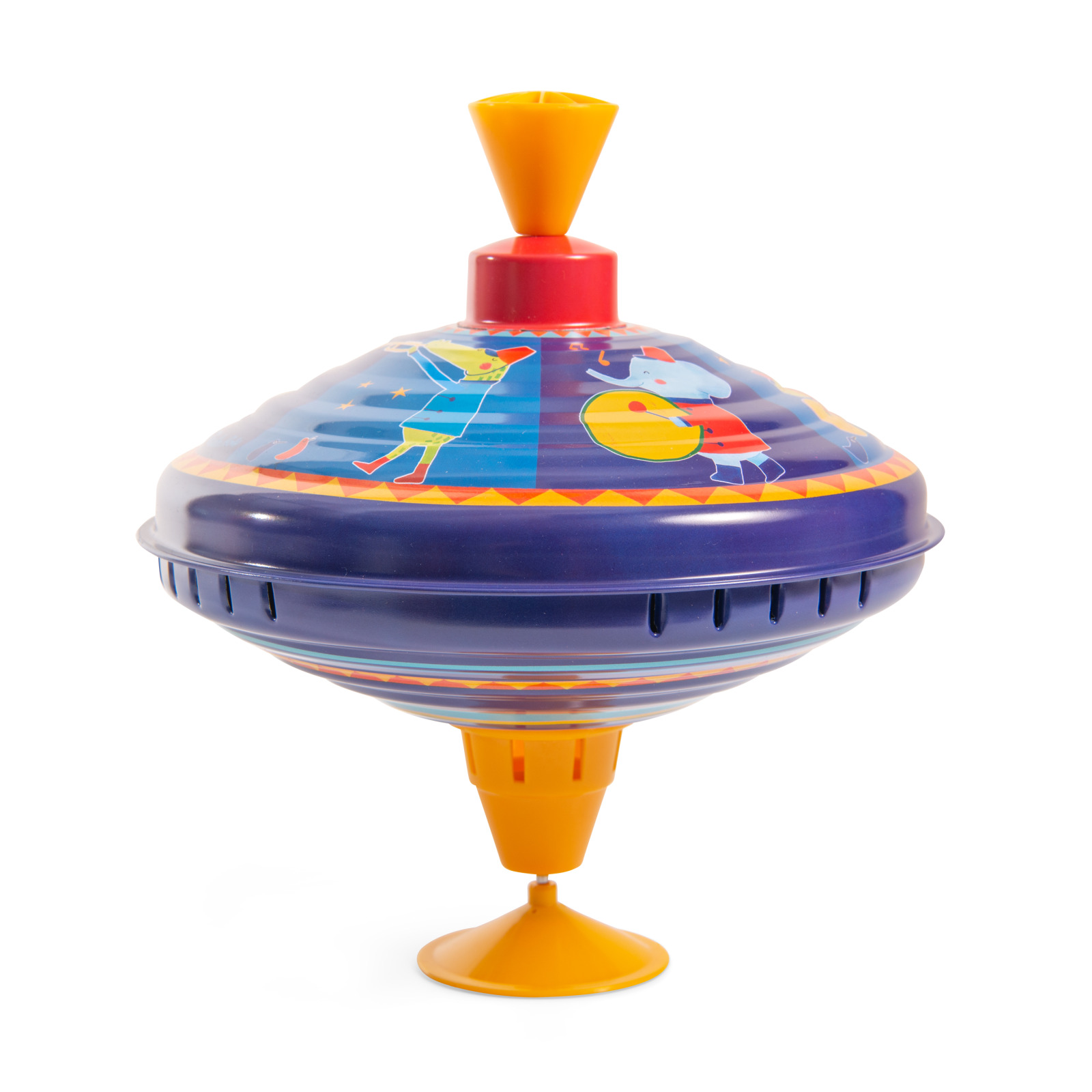 Large fanfare spinning top Les jouets métal
