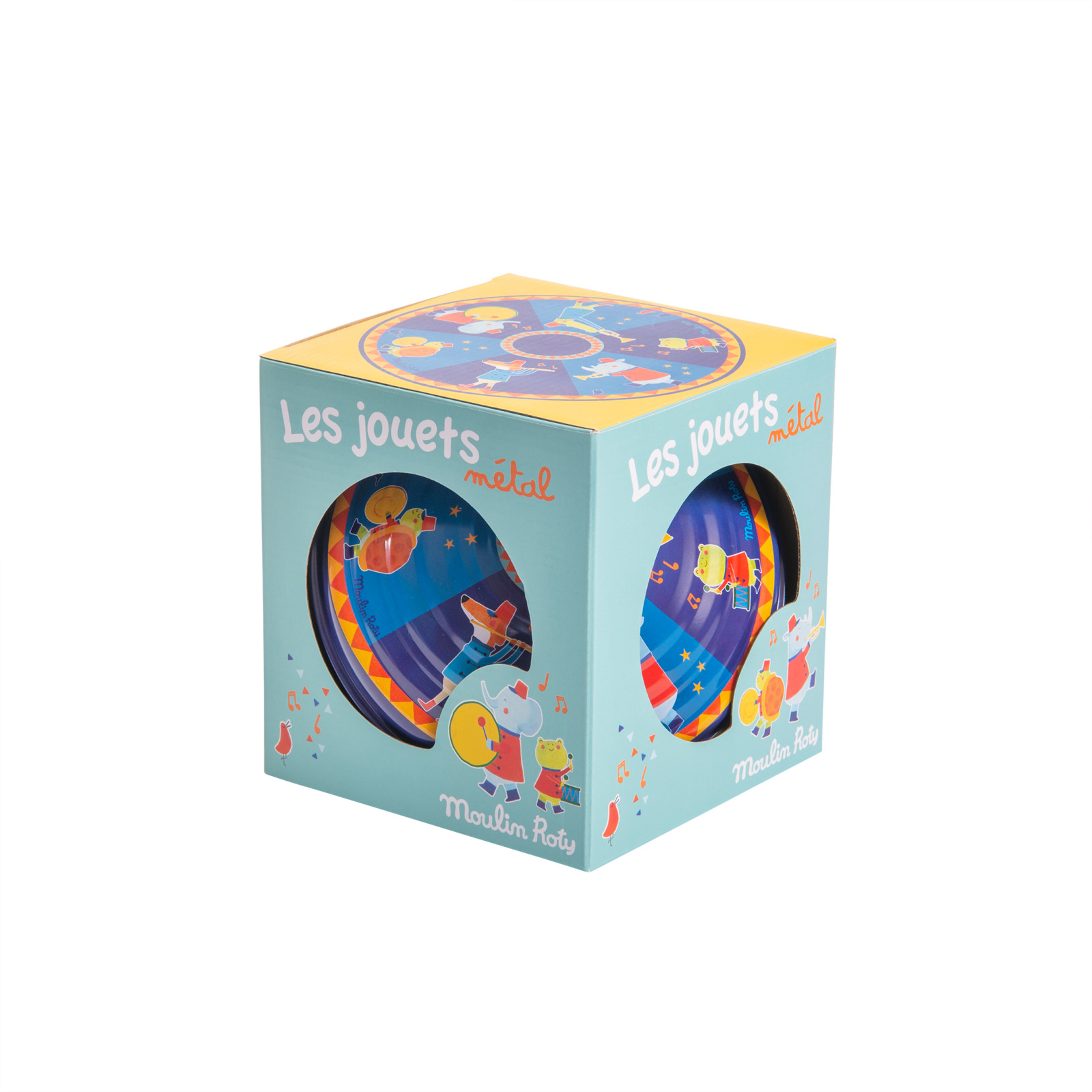 Large fanfare spinning top Les jouets métal