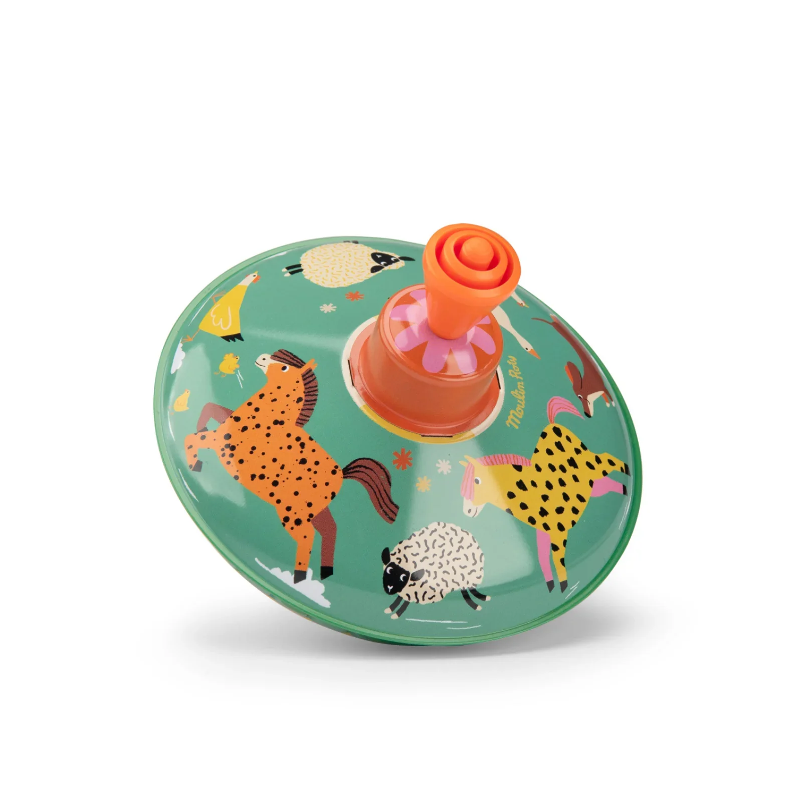Small spinning top Les jouets métal