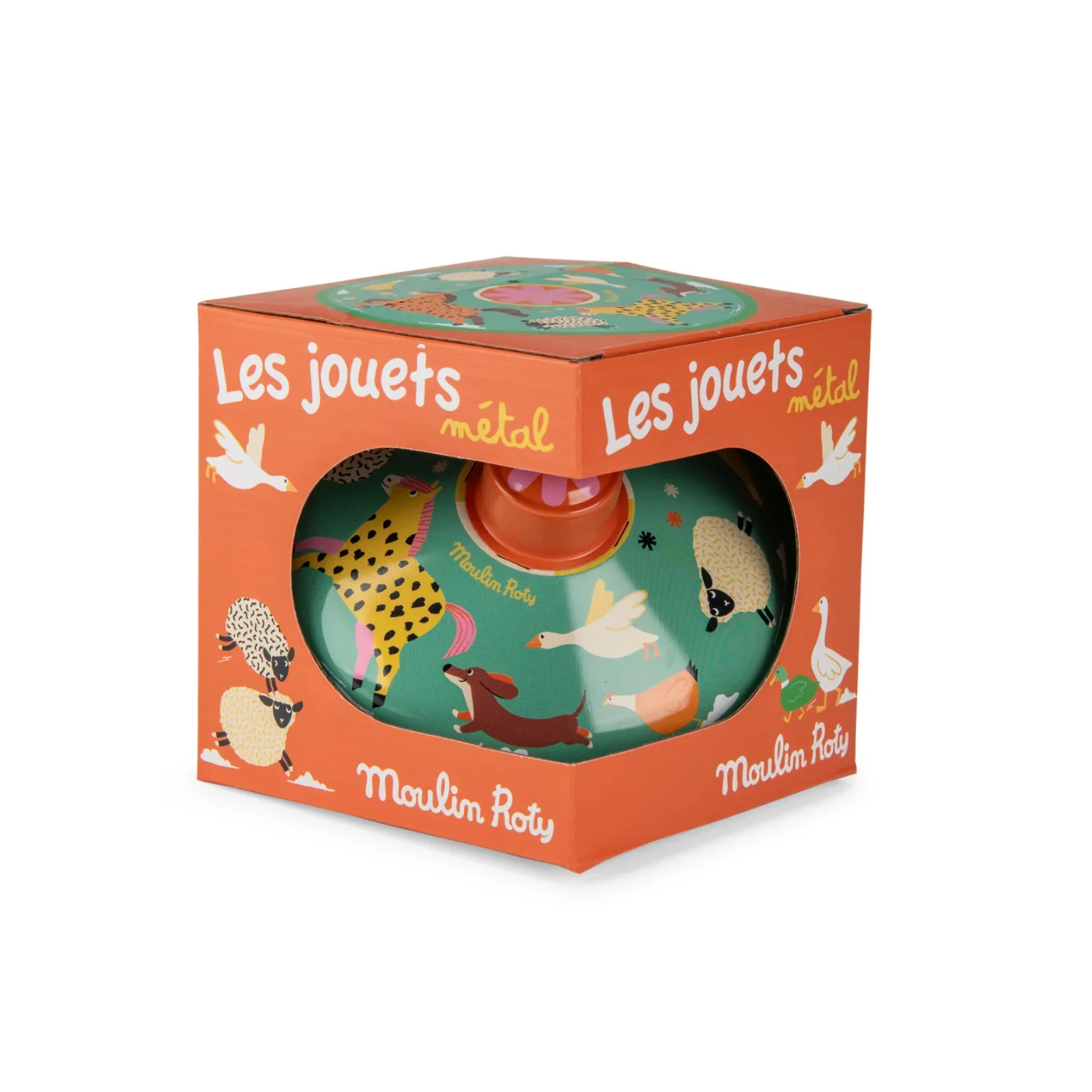 Small spinning top Les jouets métal