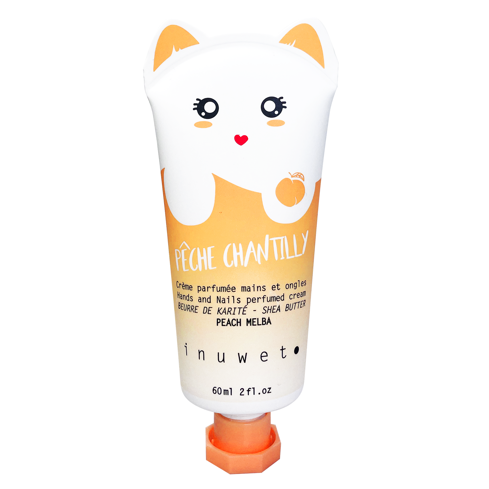 CAT HAND CREAM - PEACH - 60ML