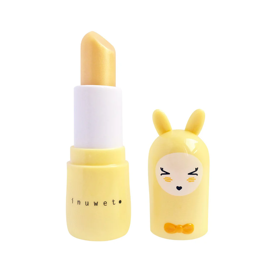 LIP BALM PINEAPPLE GLITTER GOLD - YELLOW