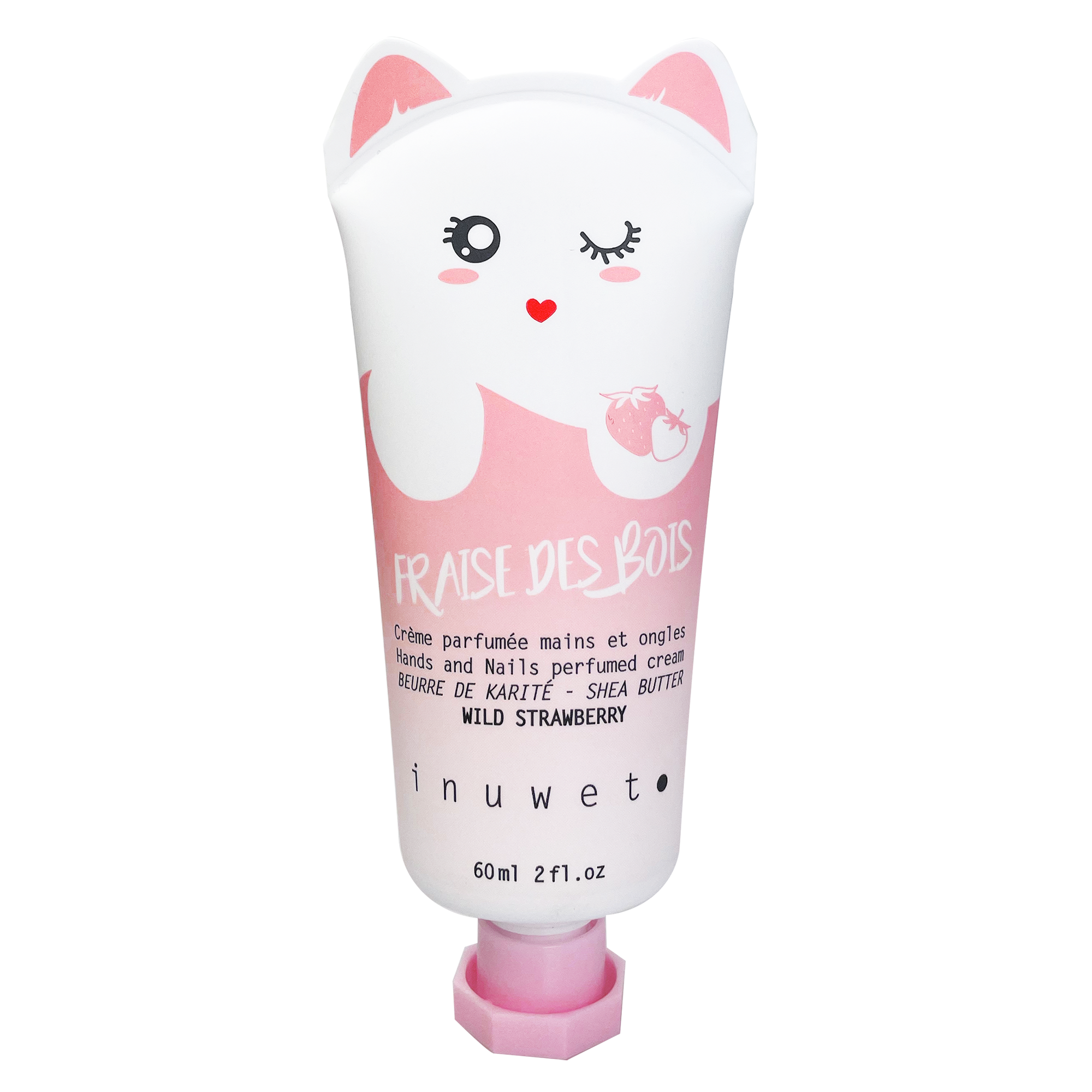CAT HAND CREAM - STRAWBERRY - 60ML